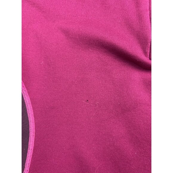 Patagonia Sweater Womens Medium Purple Pink Half Zip Fleece Pullover Thumbholes - Picture 6 of 7
